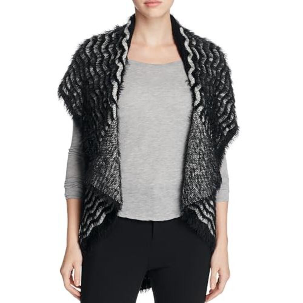 Sioni Womens Knit Pattern Casual Vest